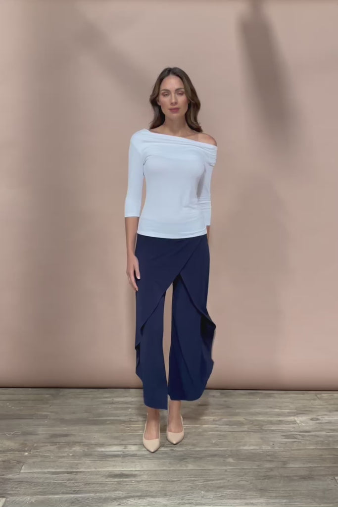 The Cross Over Pant - Navy