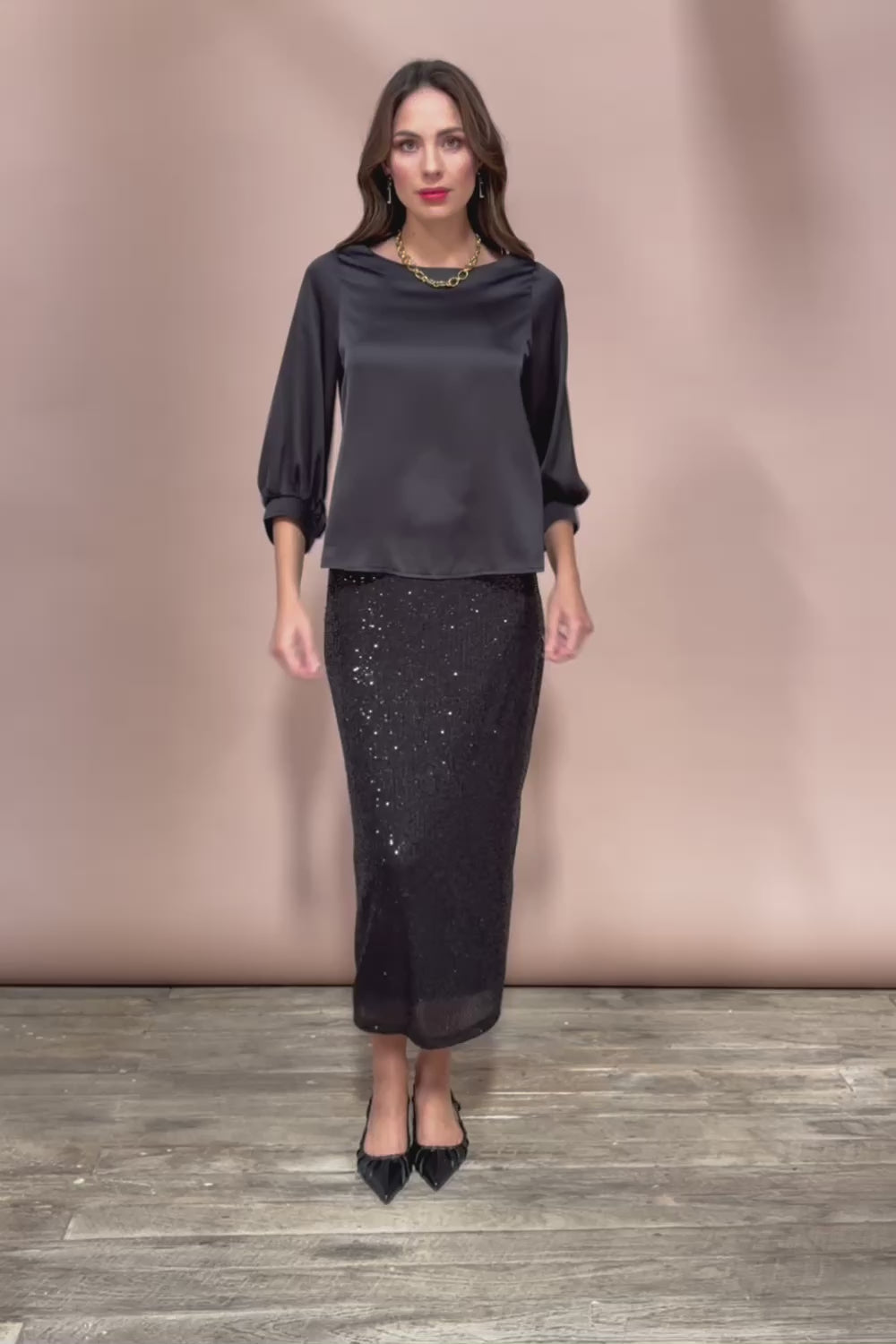 Tia Blouse - Black