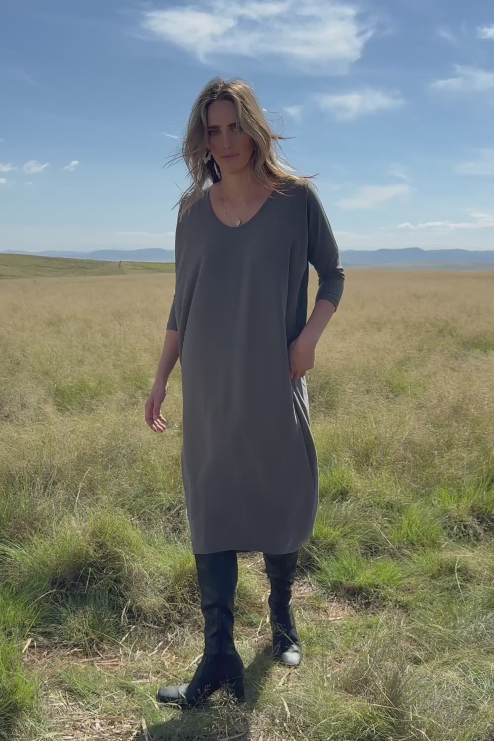 The Wanderer In Me Travel Dress - Khaki