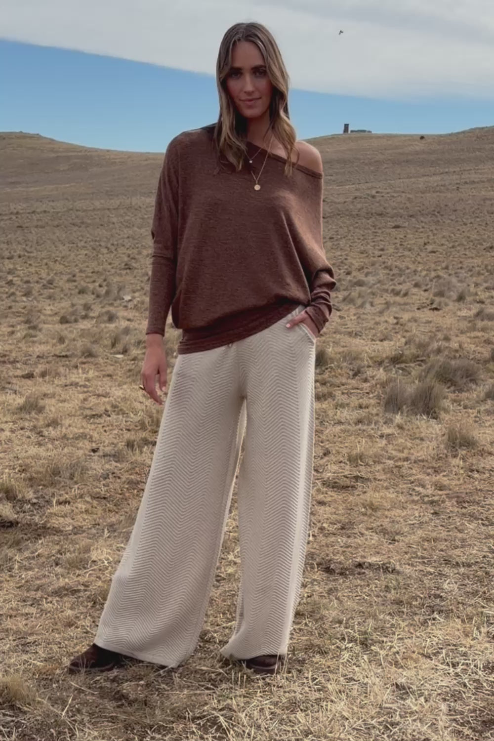 Easy Does It Knit Pants - Natural