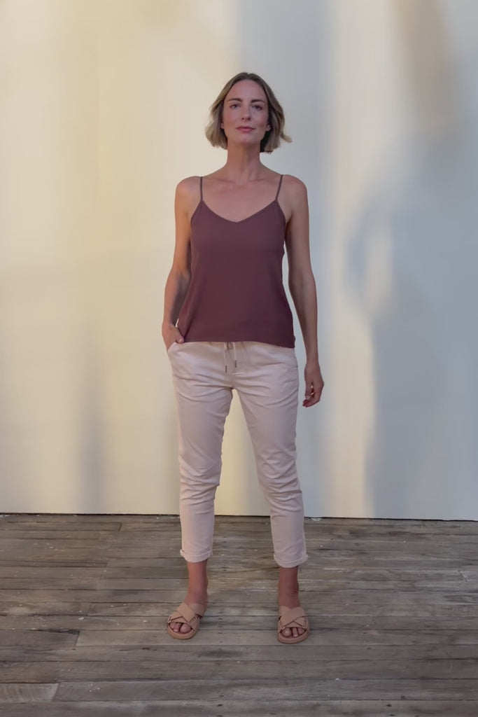 Runaway Top – Chocolate