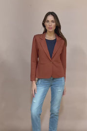 The Ponte Blazer - Ochre