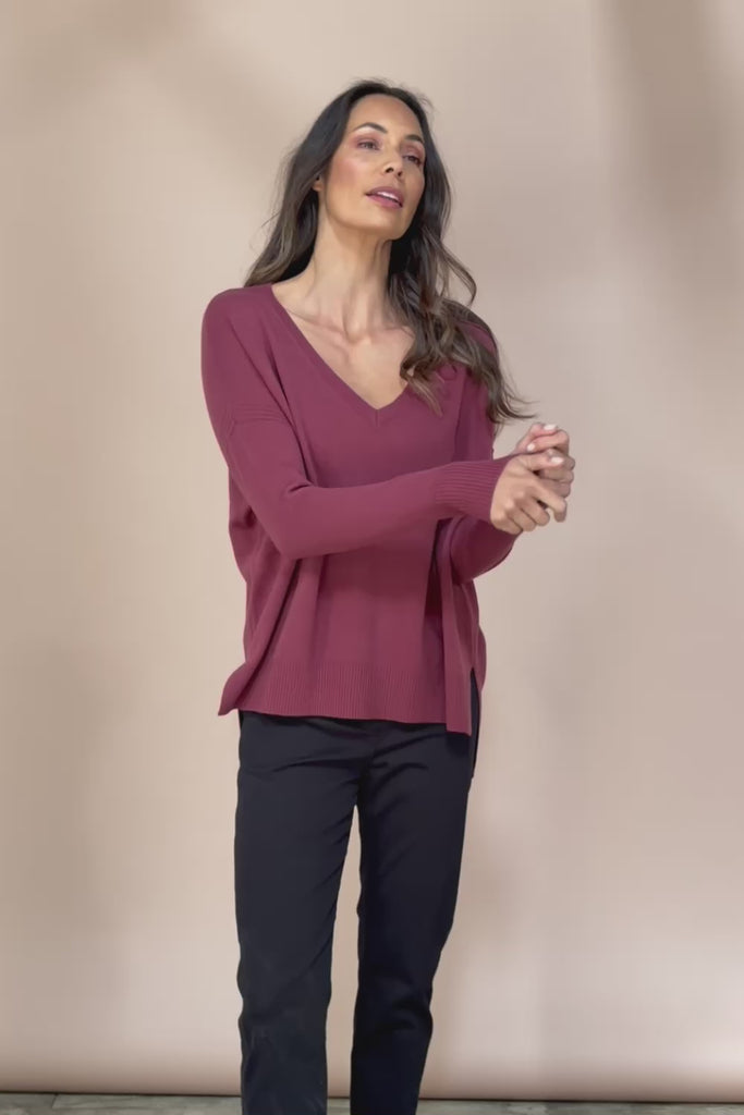 The Cotton Pull On Stretch Comfort Pant - Black