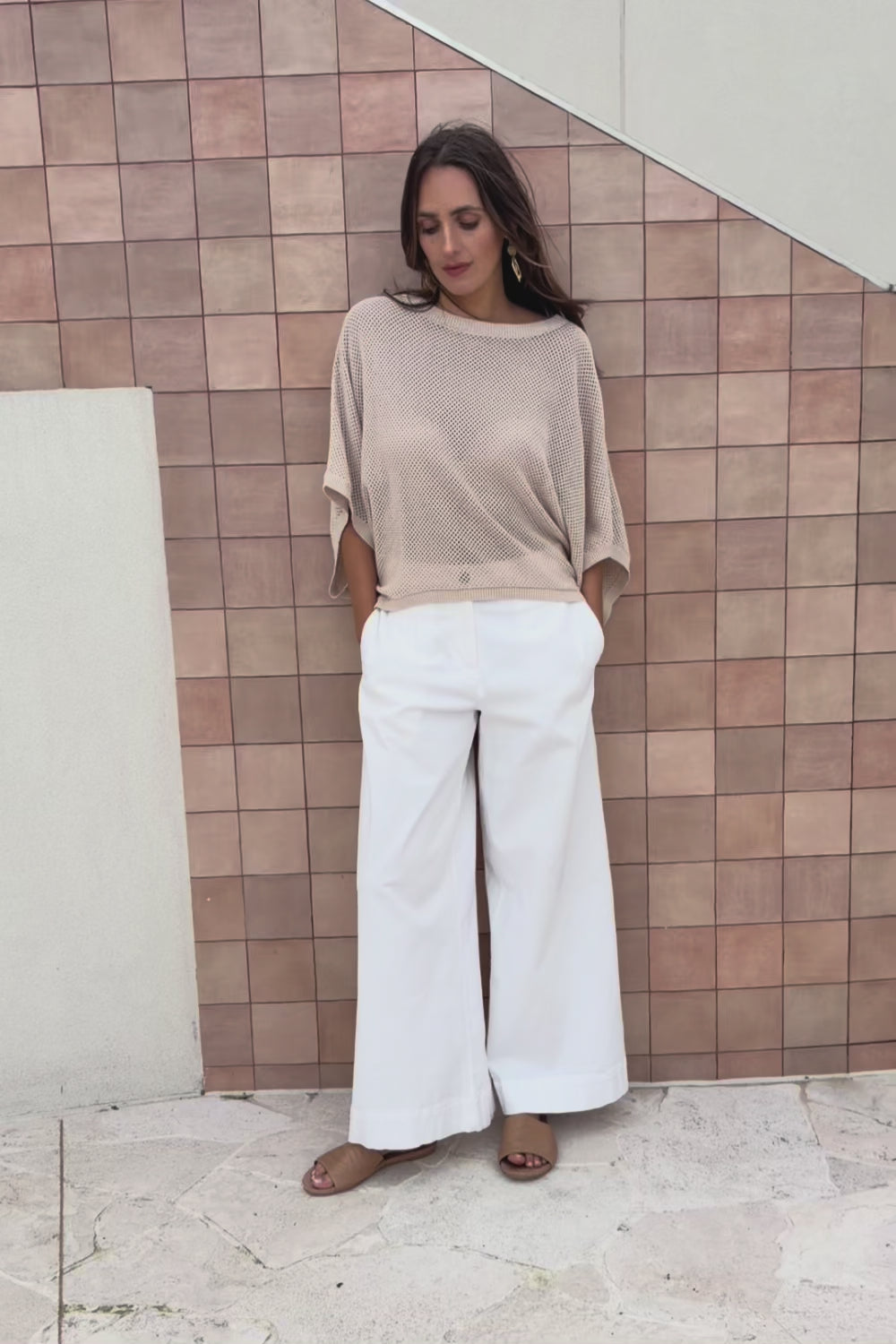 Need You In My Life Cotton Pants - White
