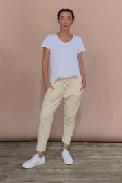 Fundamental Brunch Cotton Pant - Linen