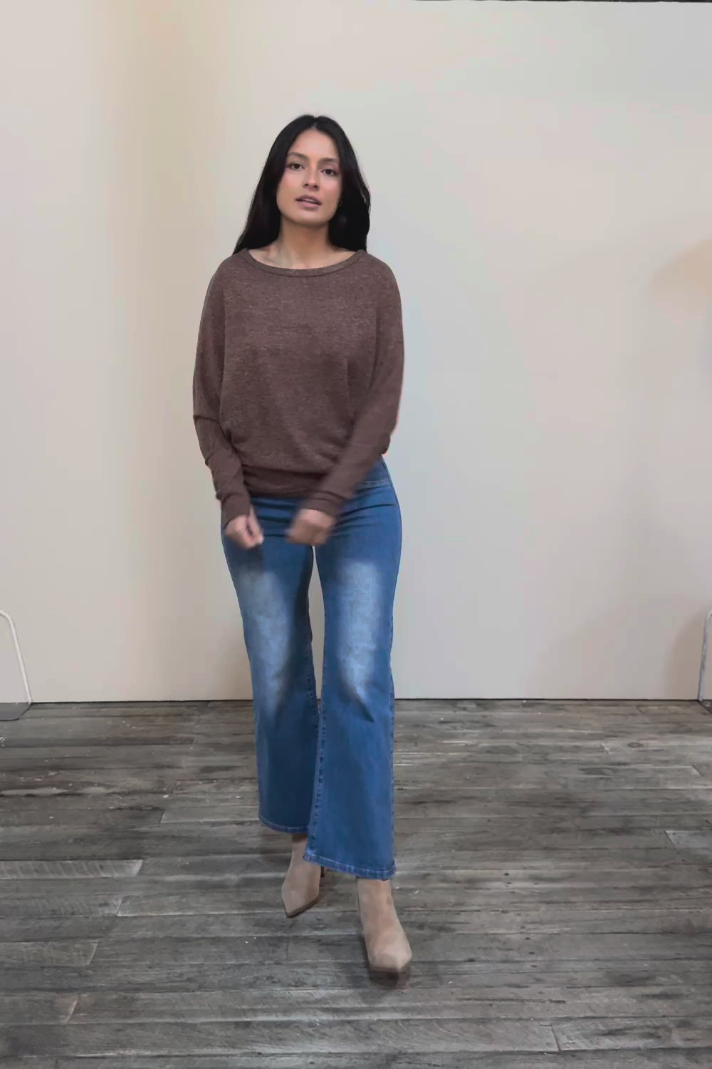 Snuggle Up Jumper - Chocolate