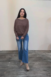 Snuggle Up Jumper - Chocolate
