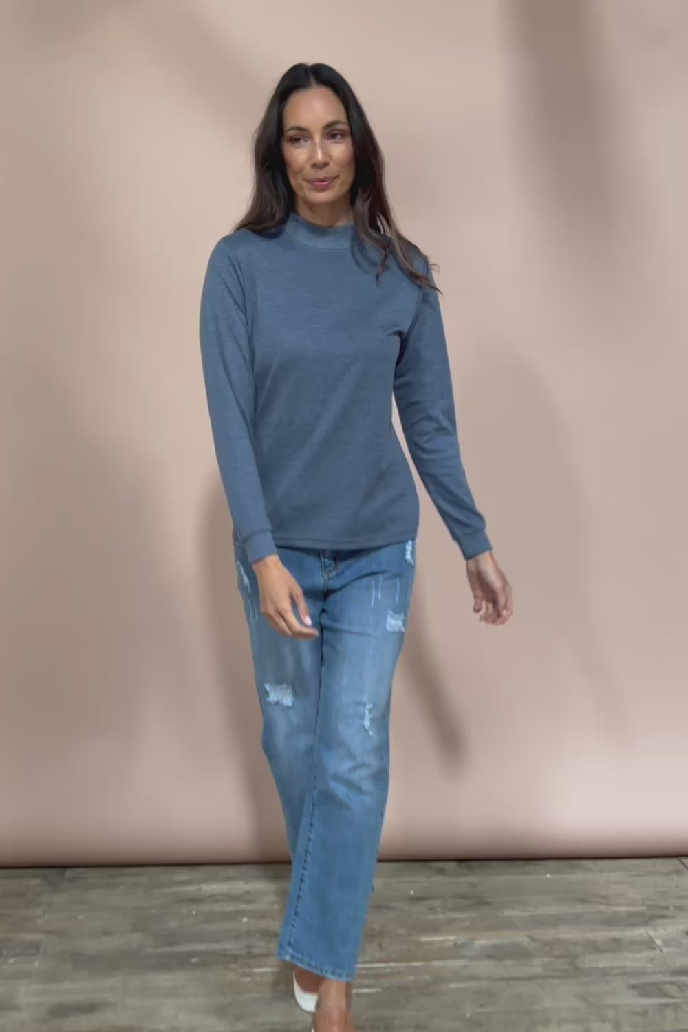 The Cotton Blend Skivvy - Denimmarle