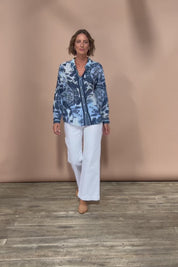 Newport Paisley Shirt - Blue