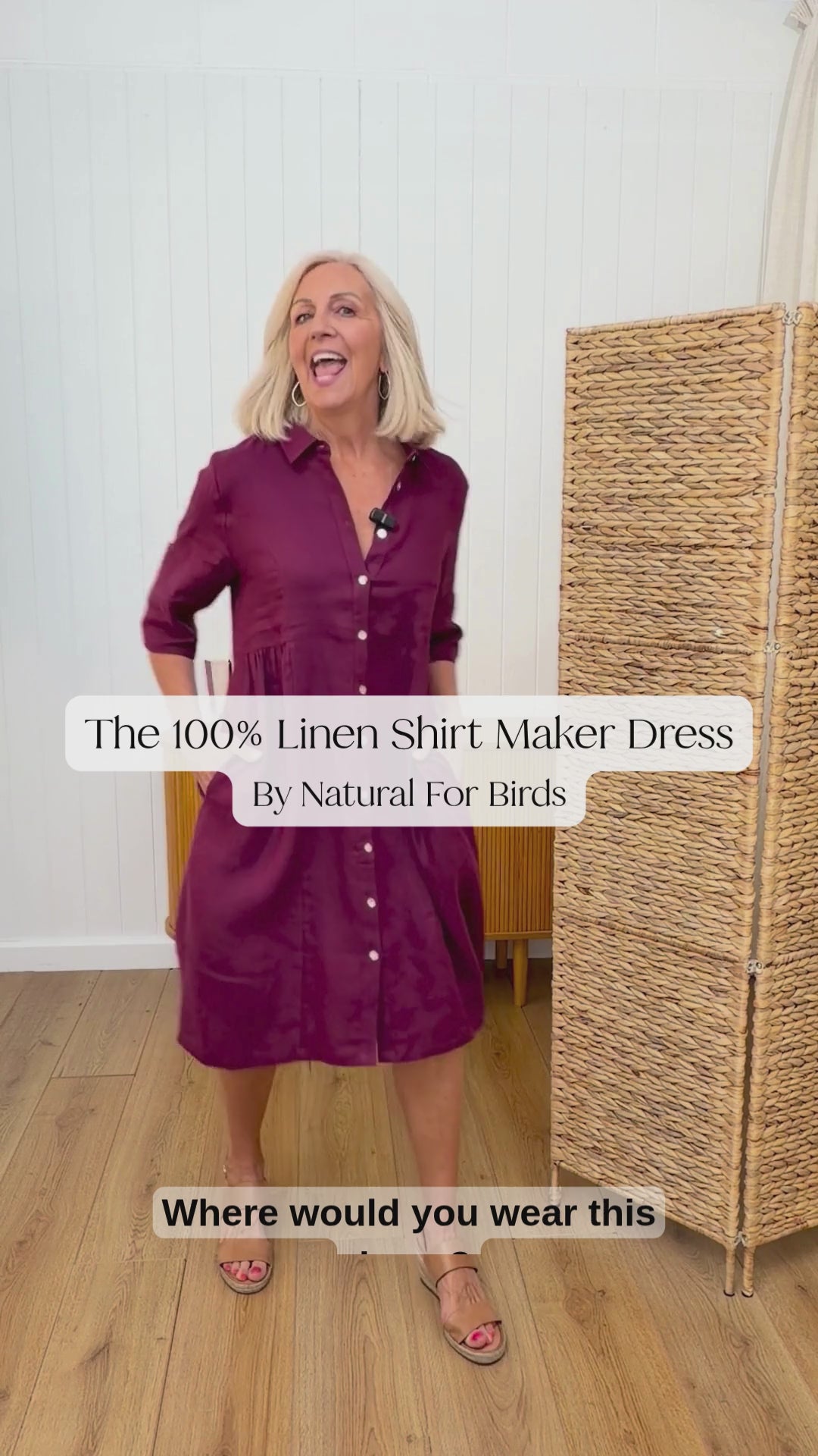Why We Have Fallen In Love With This Linen Dress