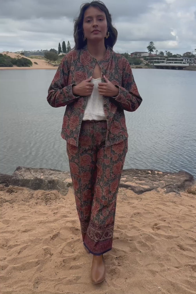 Adelong Falls Corduroy Jacket - Ornate