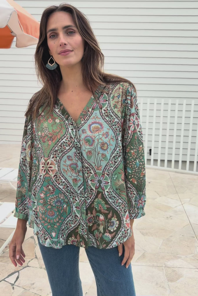 Easy On Me Blouse – Greenfolk