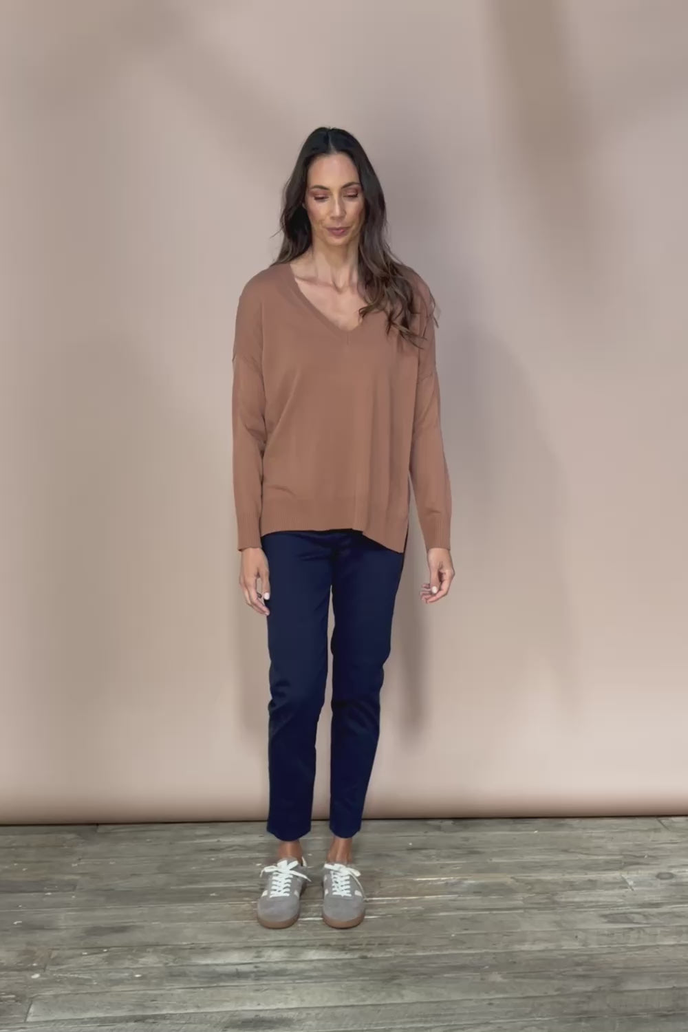 The Cotton Pull On Stretch Comfort Pant - Navy