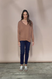 The Cotton Pull On Stretch Comfort Pant - Navy