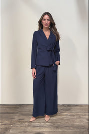 The Soft Suiting Lined Blazer – Navy