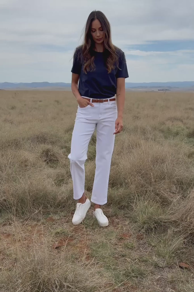 The Keepers Tee - Navy