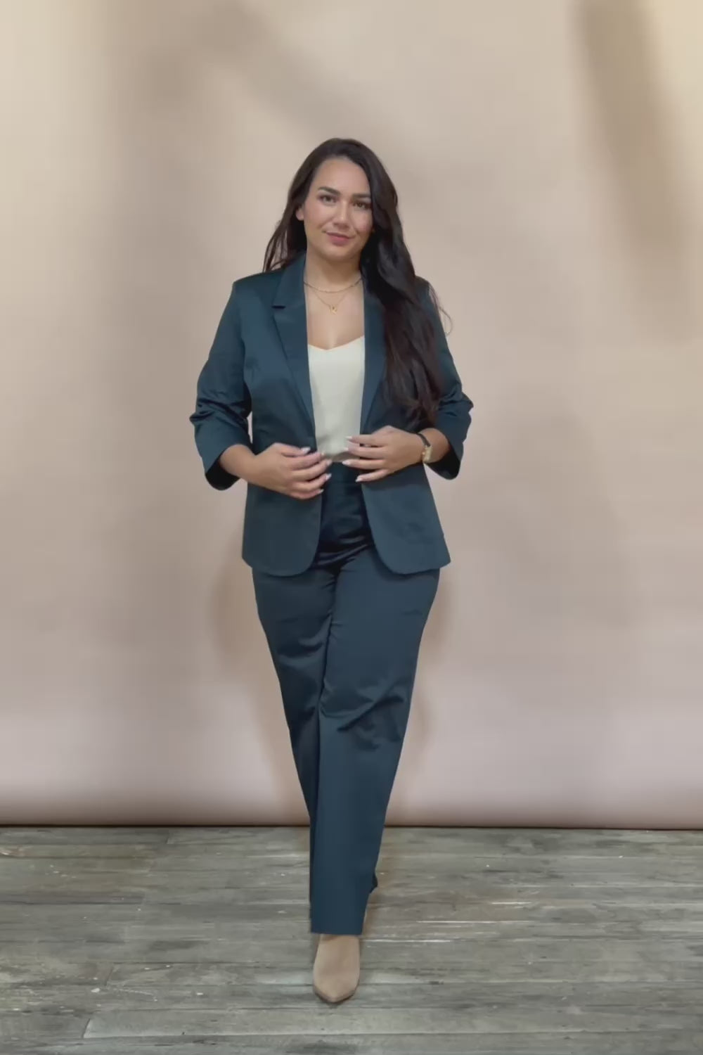 Belle Cotton Comfort Blazer – Deeplagoon