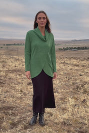 Crossing The Plains Snuggle Jumper - Forest