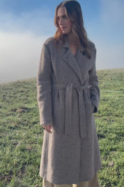 Star Gazing Boiled Wool Jacket – Mocha