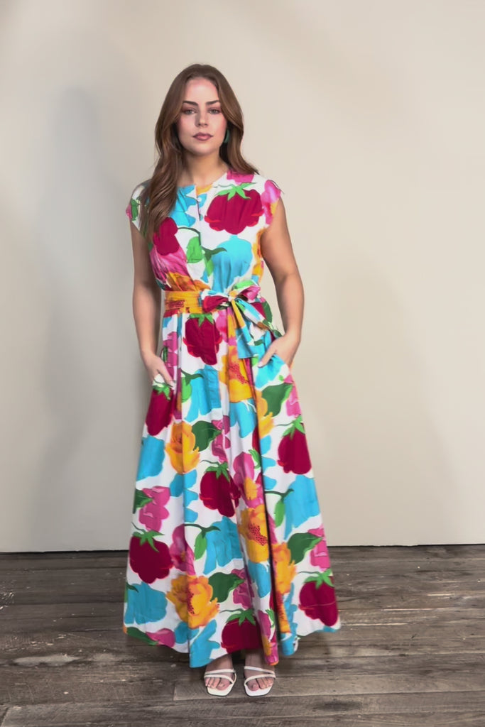 Jenny Cotton Maxi Dress – Botanix