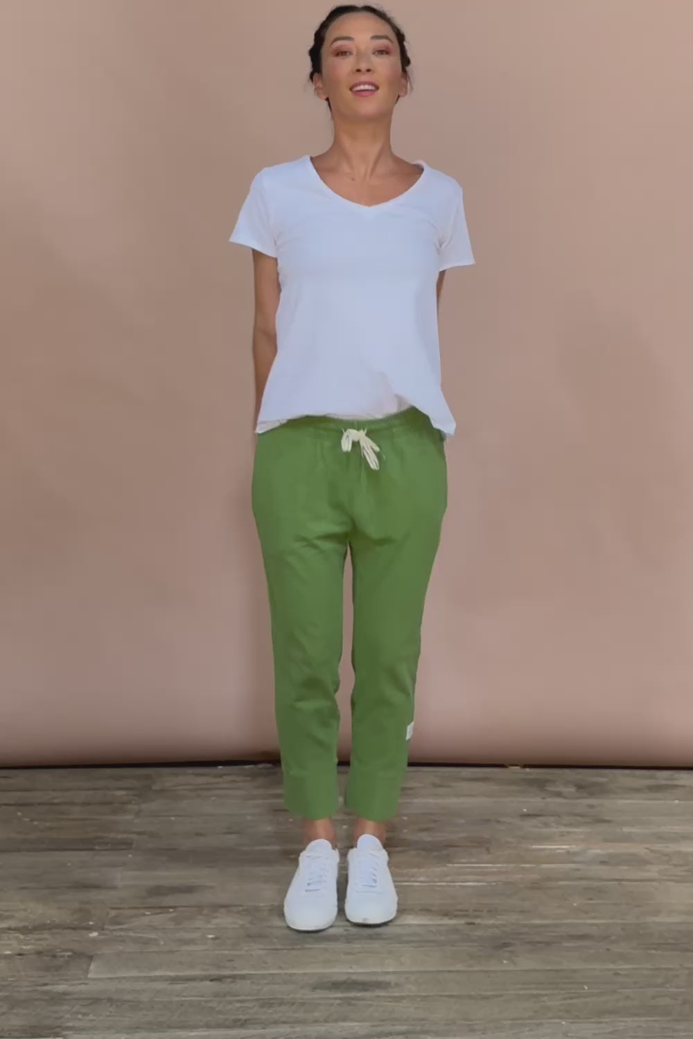 Fundamental Brunch Cotton Pant - Cedargreen