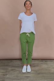Fundamental Brunch Cotton Pant - Cedargreen