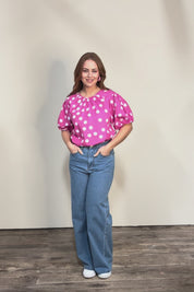 Rachel Cotton Top – Pinkspot