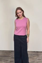 Knit Tank – Pink