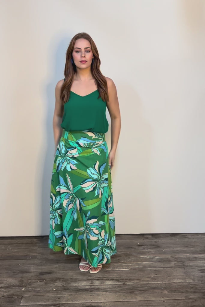 Rosemary Cotton Maxi Skirt – Petalrush