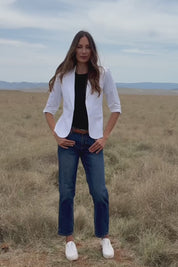 The Everyday Blazer - White