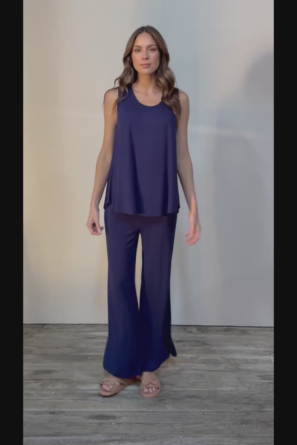 The Pack & Go Luxe Bamboo Swing Tank - Frenchnavy