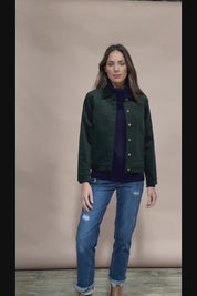 The Keepers Cord Jacket - Deepforest