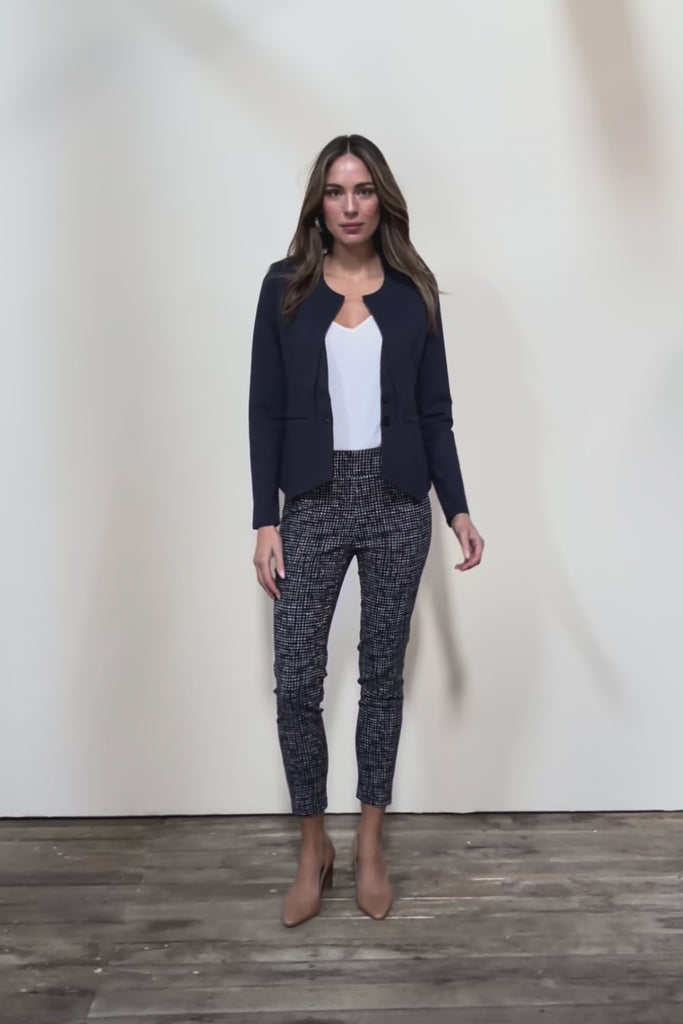 The Printed Stretch Pull On Pant – Matrix