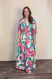 Maria Cotton Maxi Dress – Petalrush