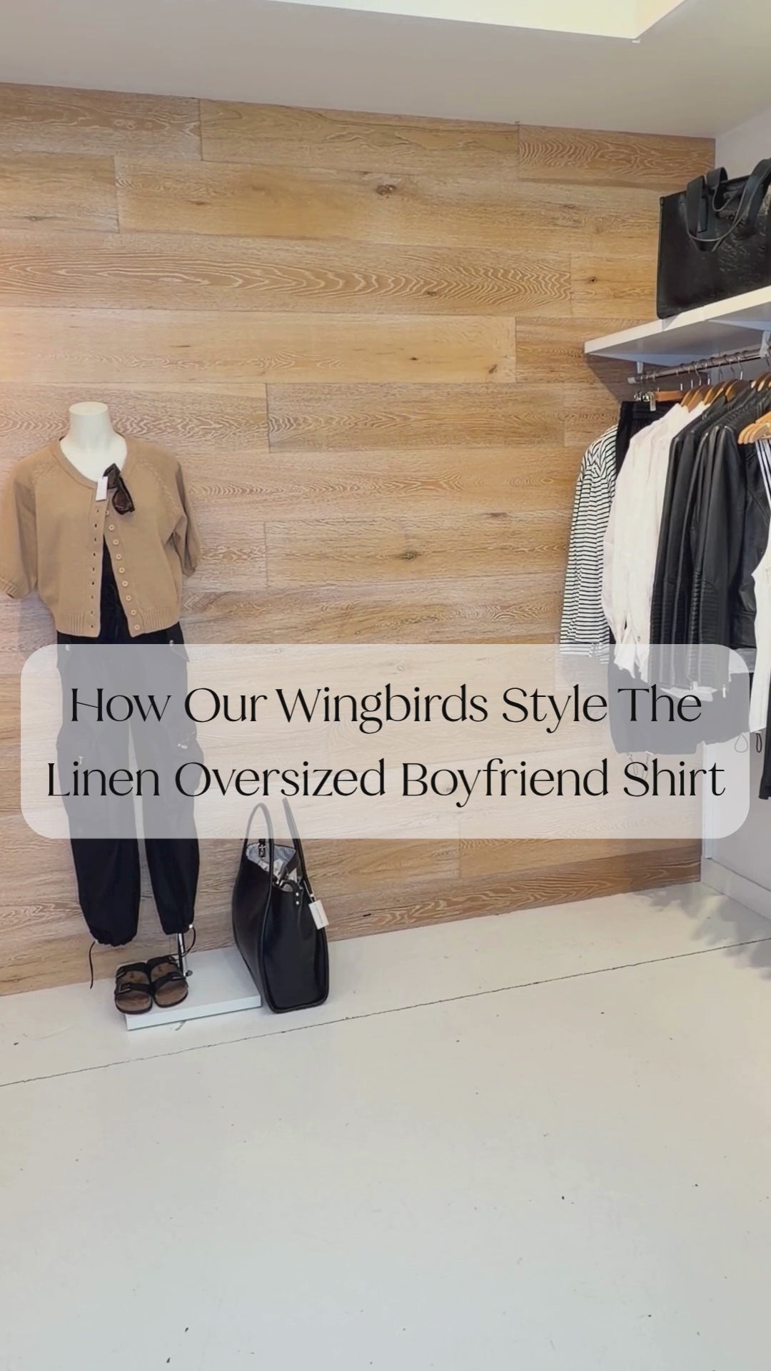 How Our Wingbirds Style The Linen Oversized Boyfriend Shirt