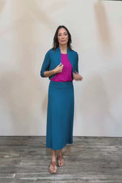 The Mix Me Match Me Bamboo Shrug - Marine