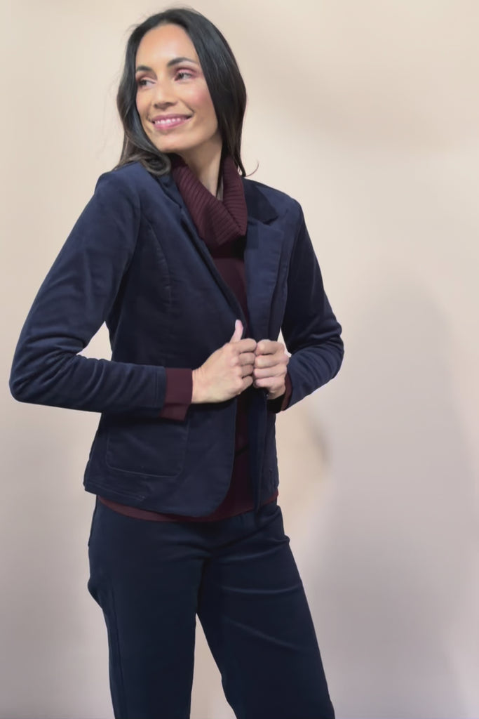 The Keepers Classic Cord Blazer – Darknavy