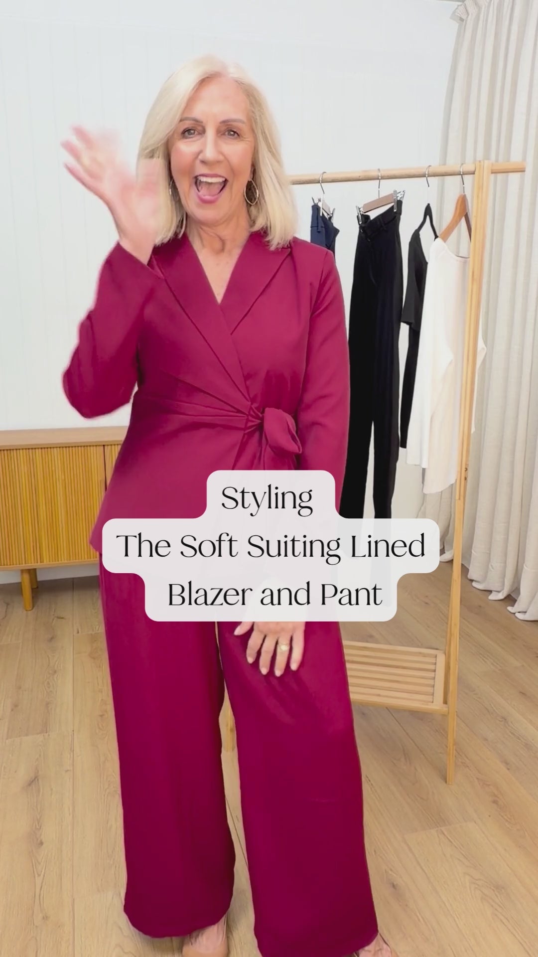 How To Style The Soft Suiting Set With Sandy