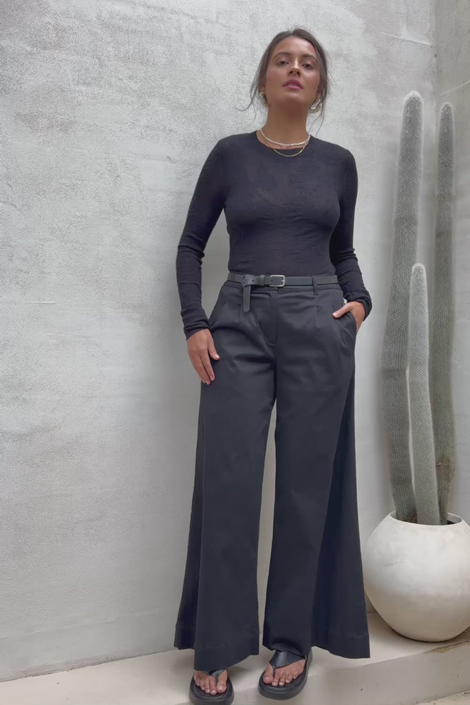 Need You In My Life Pants - Black