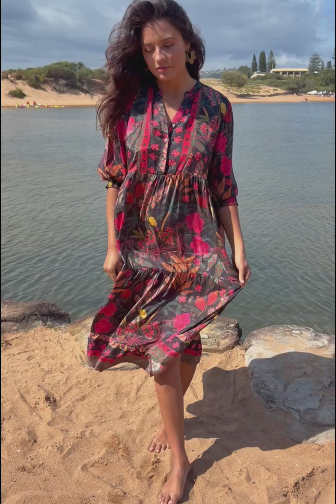 Florance Falls Dress - Wilderness