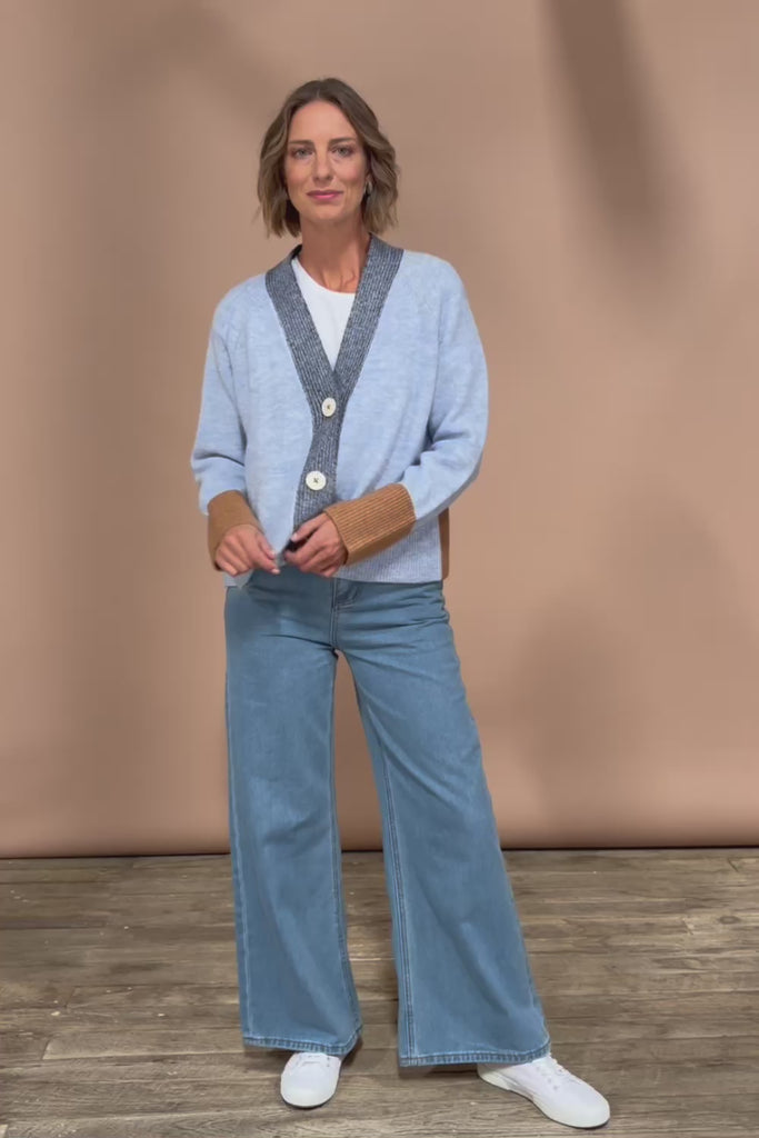 Plush Love Cardi - Bluecombo