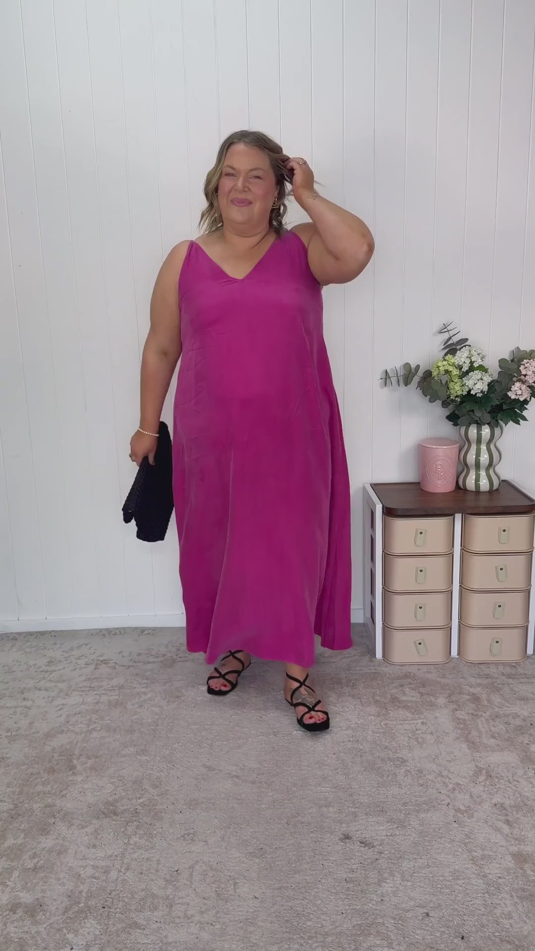 Melissa Jade Styles The Edith Maxi Dress
