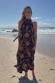 Dream Daze Cotton Maxi Dress - Blackpink