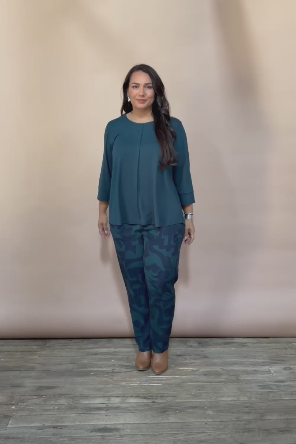Belle Luxe Bamboo Spliced Tee – Deeplagoon