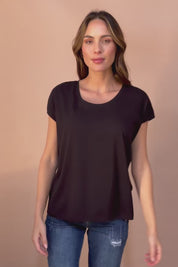 The Drape Tee - Black