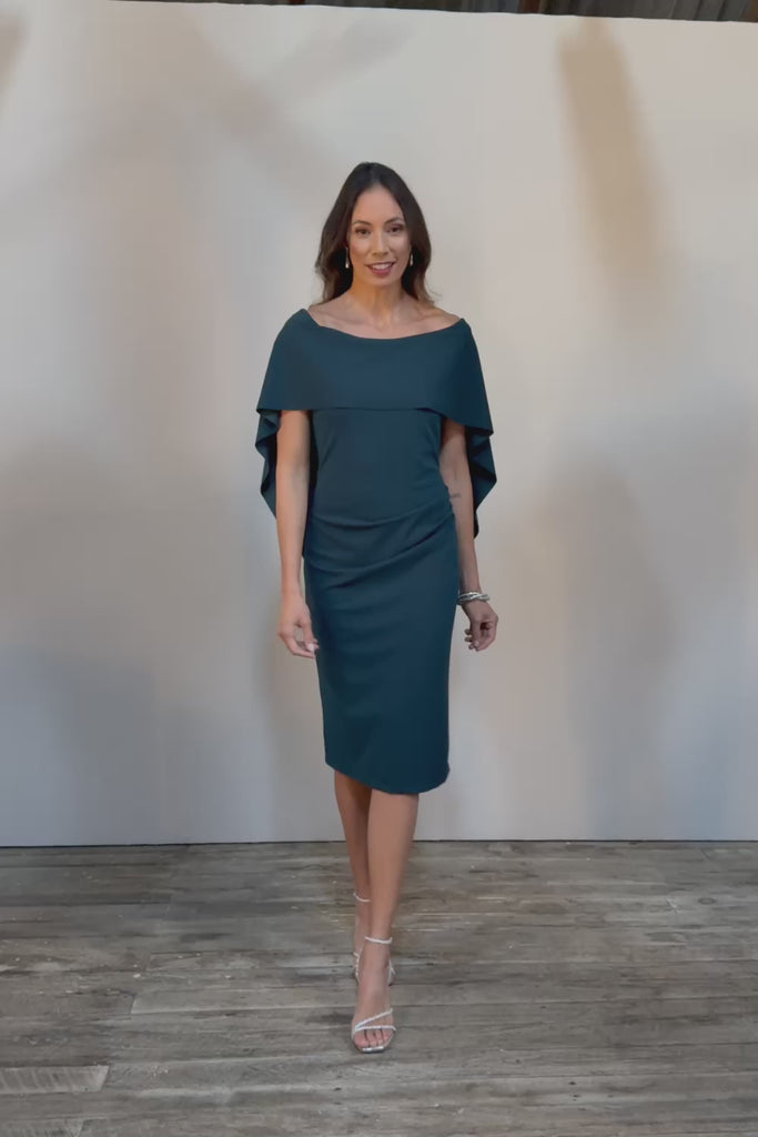 Cora Dress - Darkteal