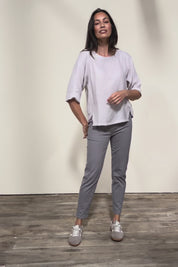 The Cotton Pull On Stretch Comfort Pant – Latte