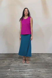 The Mix Me Match Me Bamboo Tank - Cerise