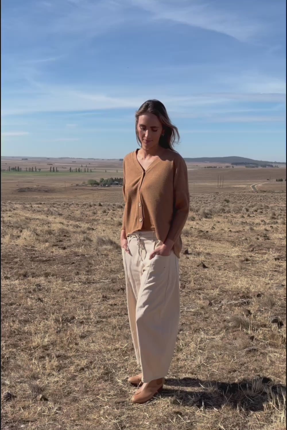 My Boyfriends Slouch Cardi - Coffee