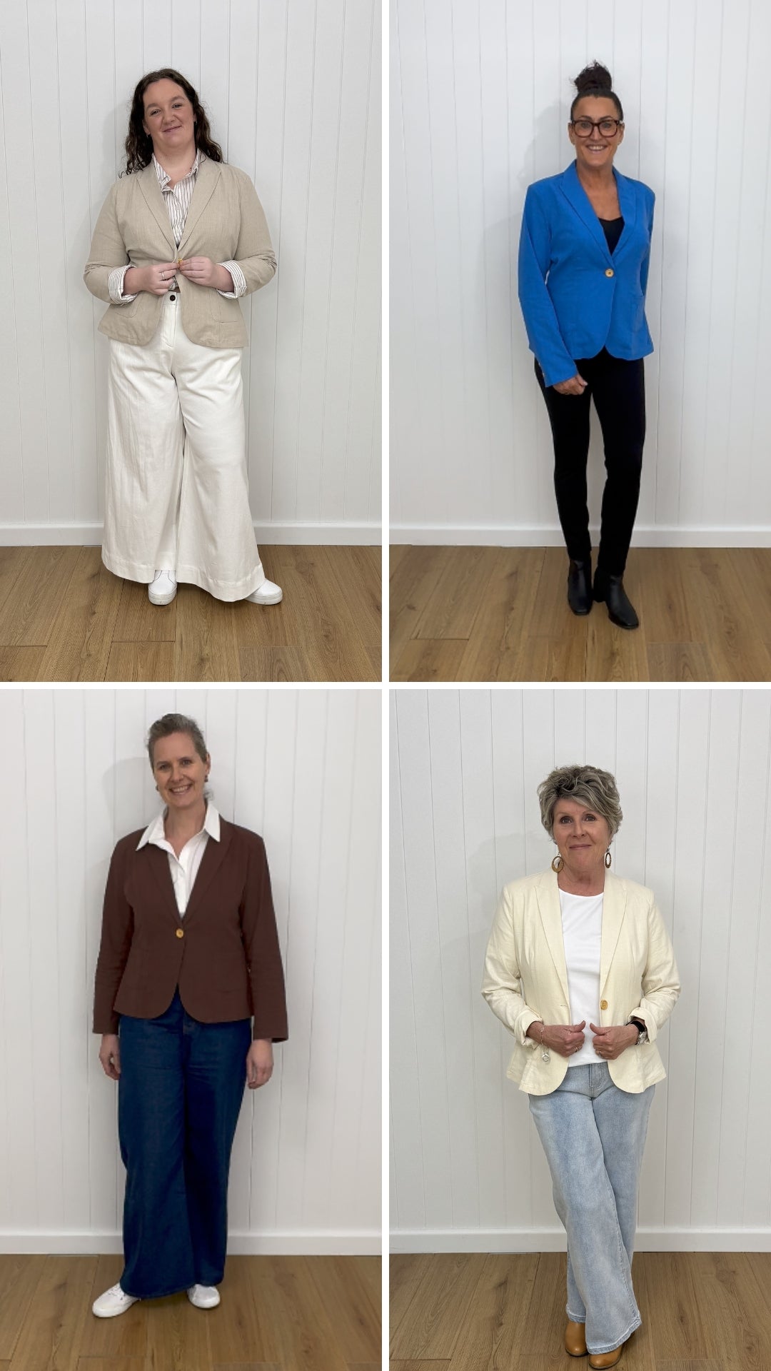 How We Style The Natural For Birds Cotton Linen Blazer